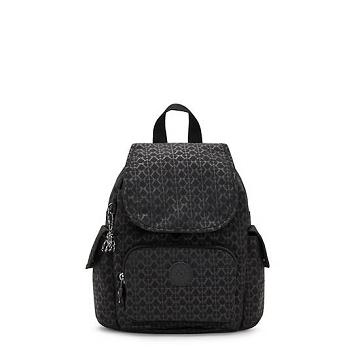 Kipling City Pack Mini Classic Printed Rygsække Sort | DK 1483VR